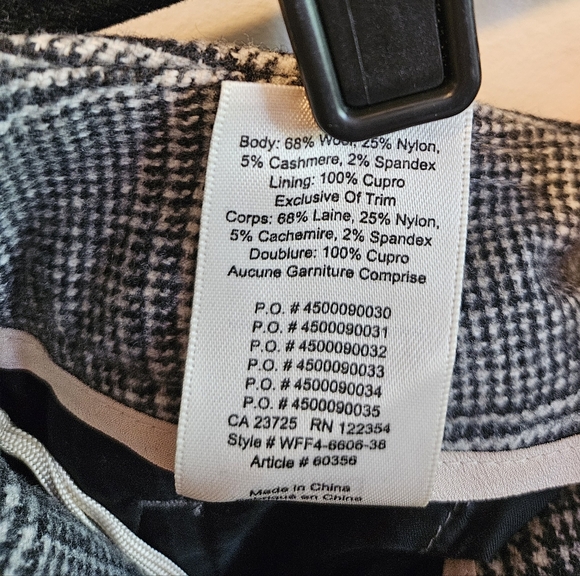 Aritzia Cropped Wool Trousers - Picture 7 of 8